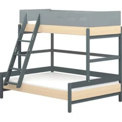 FLEXA Popsicle Familienbett Mit Schrägleiter Blueberry