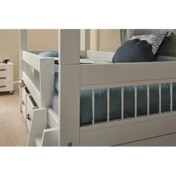 Lifetime Kojenbett Breeze 90x200cm Mit Rollboden Weiß Lackiert -Kinder Haushaltswaren Geschäft 5x6s9p82eb0qzkk5zasqlo64fzvm