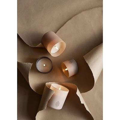 UYUNI LED Kerze Im Glas 9x10 Cm Grey 2 UYUNI LED Kerze Im Glas 9x10 Cm Grey – Bild 2