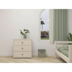 FLEXA Classic Kommode Mit 3 Schubladen Mattweiß/grün -Kinder Haushaltswaren Geschäft 6bx16e6l3l1xo1qp47bj1pz79tet