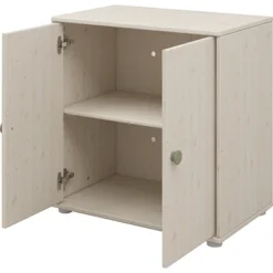 FLEXA Classic Kommode Mit 2 Türen Mattweiß/grün Sale -Kinder Haushaltswaren Geschäft 6d8kr2uidfvr8ywk8fw1vilzzj2a