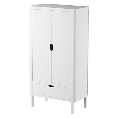 Sebra Kleiderschrank Mit 2-Türen FSC Classic Weiß 200830035 1 Sebra Kleiderschrank Mit 2-Türen FSC Classic Weiß 200830035