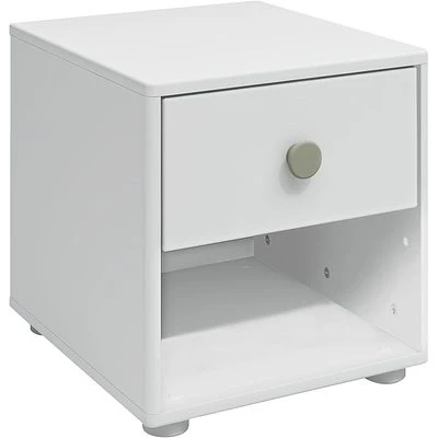 FLEXA Roomie Kommode Mit 1 Schublade Weiß/grün 3 FLEXA Roomie Kommode Mit 1 Schublade Weiß/grün – Bild 3