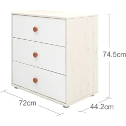 FLEXA Classic Kommode Mit 3 Schubladen Mattweiß/Lack Weiß/rosa 10 FLEXA Classic Kommode Mit 3 Schubladen Mattweiß/Lack Weiß/rosa -Kinder Haushaltswaren Geschäft 6q67z2hn5xfnkmu4u467fcek3ype