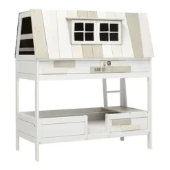 Lifetime Hangout Abenteuerbett Mit Deluxe Lattenrost Weiß Lackiert