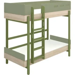 FLEXA Popsicle Etagenbett Mit Senkrechter Leiter Kiwi -Kinder Haushaltswaren Geschäft 6zaamcibfrxhultnrtmbljplgn1o