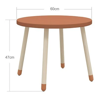 FLEXA Dots Kinder-Tisch Rotviolett 2 FLEXA Dots Kinder-Tisch Rotviolett – Bild 2