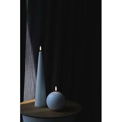 UYUNI LED Kerze Konisch Smooth 6,7x30 Cm Nordic White 4 UYUNI LED Kerze Konisch Smooth 6,7x30 Cm Nordic White – Bild 4