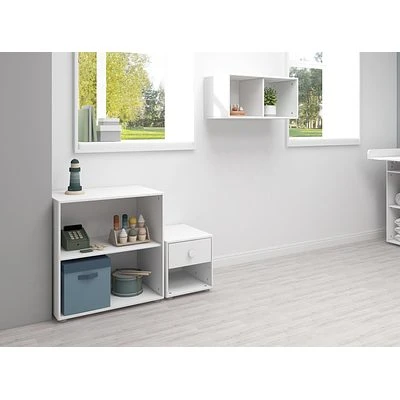 FLEXA Roomie Kommode Mit 1 Schublade Weiß 6 FLEXA Roomie Kommode Mit 1 Schublade Weiß – Bild 6