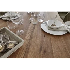 LifeConcept Esstisch 240x100cm Zerreiche Gerade Kante (6cm) Natur Geölt Mit Metall X-Gestell -Kinder Haushaltswaren Geschäft 7dcwtk7yiofcj0q1x77lnkibkobq