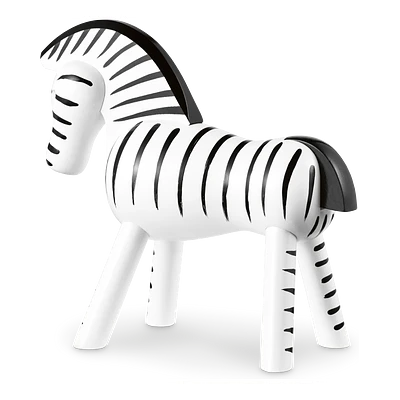 Kay Bojesen Zebra Schwarz/weiß 2 Kay Bojesen Zebra Schwarz/weiß – Bild 2