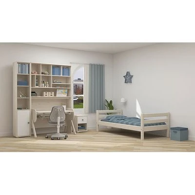 FLEXA Classic Kommode Mit 1 Schublade Mattweiß/Lack Weiß/blau 5 FLEXA Classic Kommode Mit 1 Schublade Mattweiß/Lack Weiß/blau – Bild 5