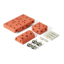 MODU® Curiosity Set Konstruktionsspielzeug Orange/hellgrün