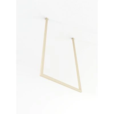 Metallbude Handtuchhalter Tensi Eckig Groß Cashew 4 Metallbude Handtuchhalter Tensi Eckig Groß Cashew – Bild 4