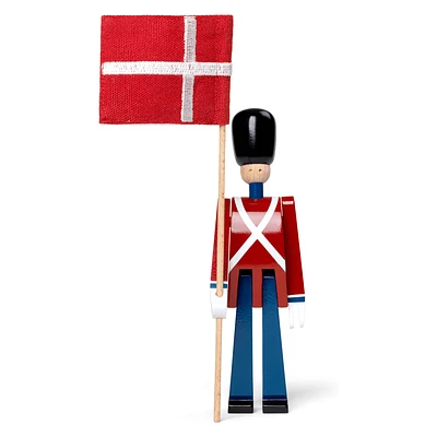 Kay Bojesen Fahnenträger Mini Rot/blau/weiss 1 Kay Bojesen Fahnenträger Mini Rot/blau/weiss