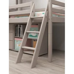 FLEXA Classic Halbhohes Bett Mit Halbem Baumhaus Aufsatz Grau Lasiert/weiß 14 FLEXA Classic Halbhohes Bett Mit Halbem Baumhaus Aufsatz Grau Lasiert/weiß -Kinder Haushaltswaren Geschäft 84rohw27xb11eoc7tu4id215mvaf