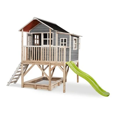 EXIT TOYS EXIT Loft 550 Gartenhaus Grau 2 EXIT TOYS EXIT Loft 550 Gartenhaus Grau – Bild 2