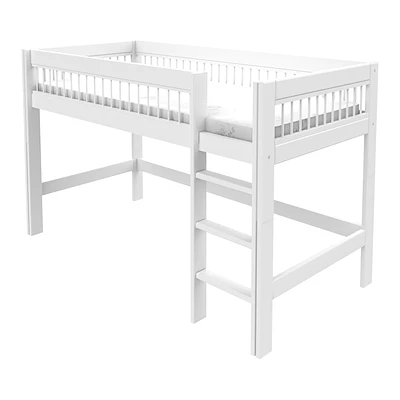 Lifetime Halbhohes Bett Breeze Mit Deluxe Lattenrost Weiß Lackiert 1 Lifetime Halbhohes Bett Breeze Mit Deluxe Lattenrost Weiß Lackiert