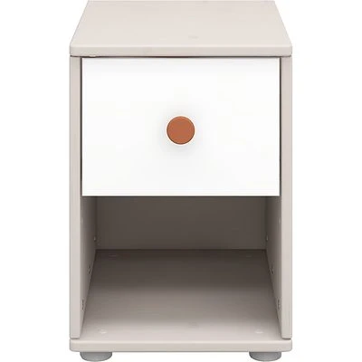 FLEXA Classic Kommode Mit 1 Schublade Grau/Lack Weiß/rosa 2 FLEXA Classic Kommode Mit 1 Schublade Grau/Lack Weiß/rosa – Bild 2