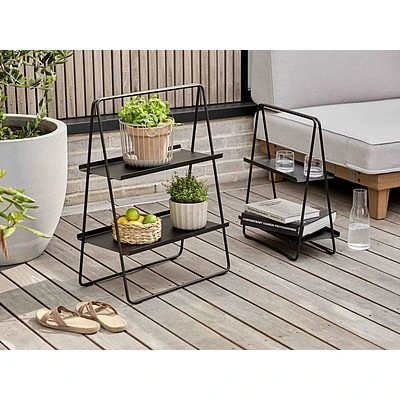 ZONE Denmark Regal A-Table 75cm Metall Schwarz 4 ZONE Denmark Regal A-Table 75cm Metall Schwarz – Bild 4