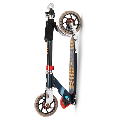 Micro Scooter Speed+ Schwarz/orange 3 Micro Scooter Speed+ Schwarz/orange – Bild 3