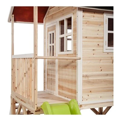 EXIT TOYS EXIT Loft 500 Gartenhaus Natur 4 EXIT TOYS EXIT Loft 500 Gartenhaus Natur – Bild 4