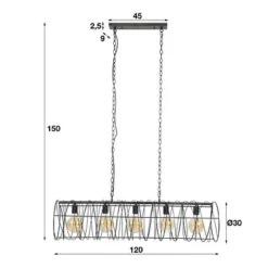 Rubjerg Design Hängeleuchte Spirale 5 Leuchten Metall Schwarz 16 Rubjerg Design Hängeleuchte Spirale 5 Leuchten Metall Schwarz -Kinder Haushaltswaren Geschäft 8kxouw9ljk0voyub0neajlaw2jz4