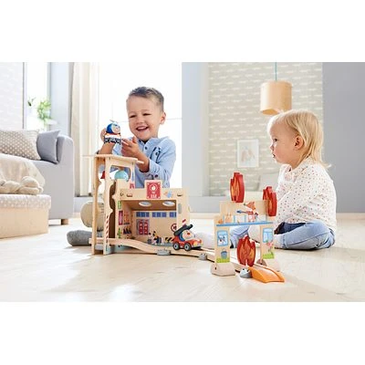Haba Kullerbü – Spielbahn Feuerwehrwache 304847 5 Haba Kullerbü – Spielbahn Feuerwehrwache 304847 – Bild 5