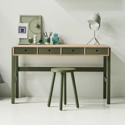 FLEXA Popsicle Study Schreibtisch Mit 4 Fächern Eiche/Kiwi -Kinder Haushaltswaren Geschäft 8qbvqf3091m44qq2gigzlo3utmpj