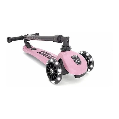 Scoot & Ride Highwaykick 3 LED Rose 2 Scoot & Ride Highwaykick 3 LED Rose – Bild 2
