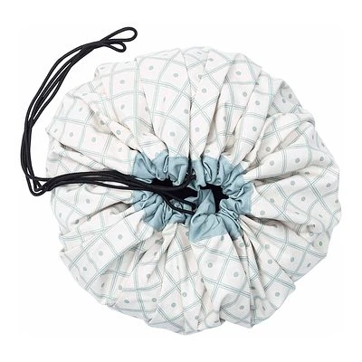 Play&Go Prints 2 In 1 Spielzeugsack Geo Grün 1 Play&Go Prints 2 In 1 Spielzeugsack Geo Grün