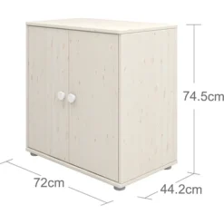 FLEXA Classic Kommode Mit 2 Türen Mattweiß Sale -Kinder Haushaltswaren Geschäft 92yde29f3qyuame84k69fd1zgfgp