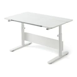 FLEXA Evo Schreibtisch Geteilte Tischplatte Weiß 82-50147