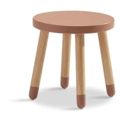 FLEXA Dots Kinder-Hocker Cherry