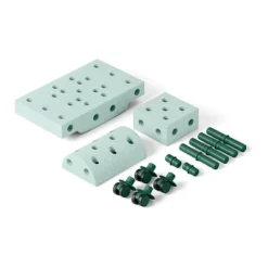 MODU® Curiosity Set Konstruktionsspielzeug Mint/dunkelgrün