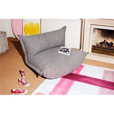 Fatboy® The BonBaron Sessel Mingle Grid Stone 105669 2 Fatboy® The BonBaron Sessel Mingle Grid Stone 105669 – Bild 2