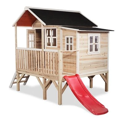 EXIT TOYS EXIT Loft 350 Gartenhaus Natur 4 EXIT TOYS EXIT Loft 350 Gartenhaus Natur – Bild 4