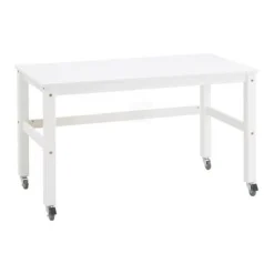 Hoppekids Schreibtisch Jonas Auf Rollen Weiß