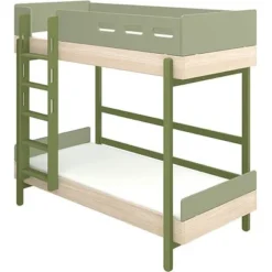 FLEXA Popsicle Etagenbett Mit Senkrechter Leiter Kiwi
