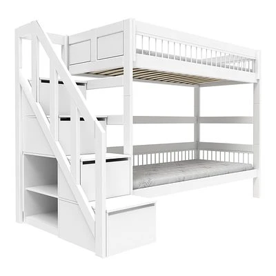 Lifetime Etagenbett Breeze Mit Treppe Und Deluxe Lattenrost Weiß Lackiert 1 Lifetime Etagenbett Breeze Mit Treppe Und Deluxe Lattenrost Weiß Lackiert