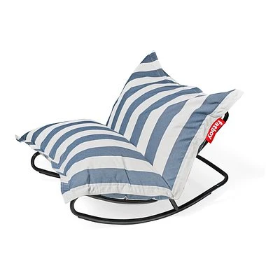 Fatboy® Rock 'n Roll & Original Outdoor Set Stripe Ocean Blue 1 Fatboy® Rock 'n Roll & Original Outdoor Set Stripe Ocean Blue