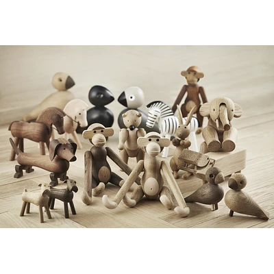 Kay Bojesen Affe Klein Eiche/räuchereiche 4 Kay Bojesen Affe Klein Eiche/räuchereiche – Bild 4