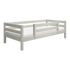 FLEXA Classic Bett 90x200cm Mit 1/2 Absturzsicherung Mattweiß -Kinder Haushaltswaren Geschäft arnif1d5wdgx8dkkp7gqy2iwqiqj