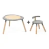 Stokke® MuTable™ V2 Tisch Mit Stuhl Storm Grey