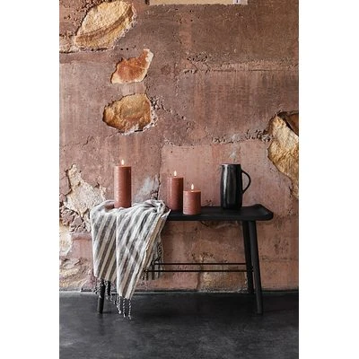 UYUNI LED Kerze Rustic 7,8x20 Cm Terracotta 4 UYUNI LED Kerze Rustic 7,8x20 Cm Terracotta – Bild 4