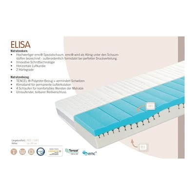 Nösslböck Elisa Matratze 100x200cm 2 Nösslböck Elisa Matratze 100x200cm – Bild 2
