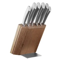 SCANPAN Classic Steel Messerblock-Set 7-tlg.