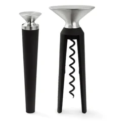 Rosendahl Grand Cru Öffner Und Korkenzieher Schwarz/stahl