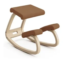 Varier® Variable™ Kniestuhl Esche Natur REW568 Re-wool Orange