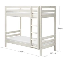 FLEXA Classic Hohes Etagenbett Mit Senkrechter Leiter Mattweiß 12 FLEXA Classic Hohes Etagenbett Mit Senkrechter Leiter Mattweiß -Kinder Haushaltswaren Geschäft bd0sj4s1r13zlhkp5d8kpicdd4d6